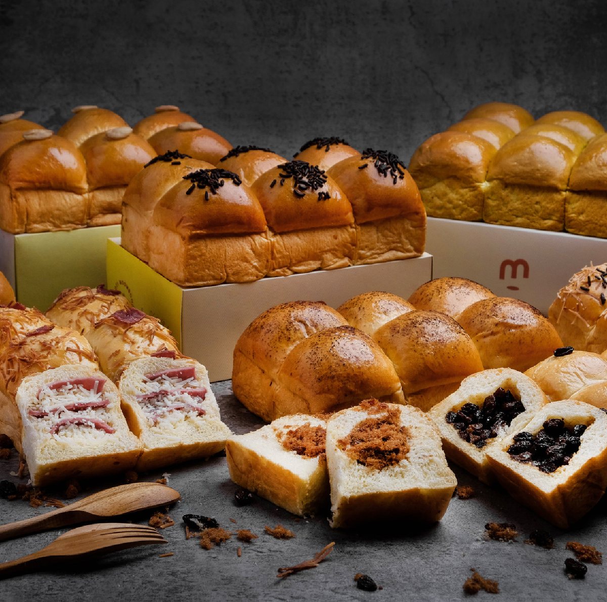 Styled food photography session